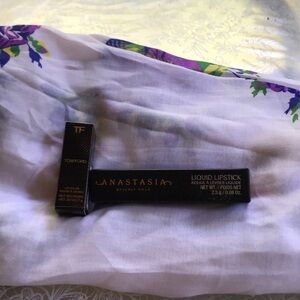 Tom Ford and Anastasia brands lipstick and liquid lipstick